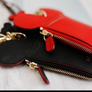 ID Lanyard 1 Red, 1 Black Combo
